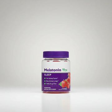 Melatonin 10mg Sleep Gummies | Strawberry Flavour