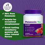 Melatonin 10mg Sleep Gummies | Strawberry Flavour